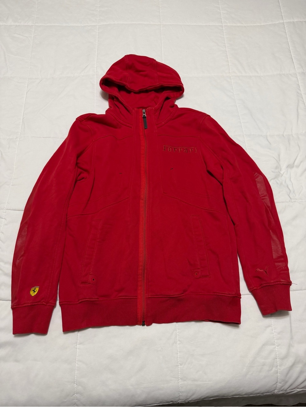 Puma Scuderia Ferrari men's full-zip hoodie